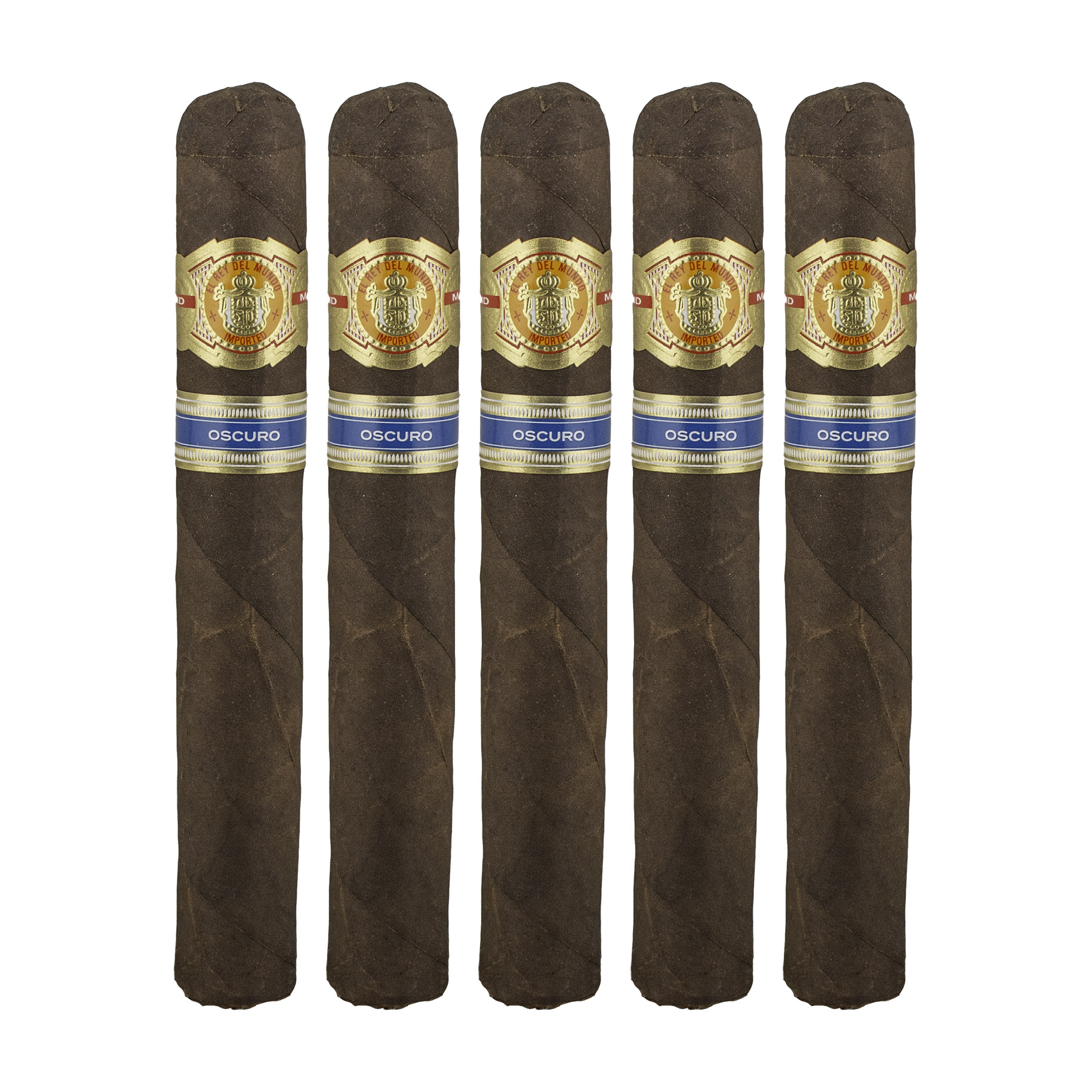 El Rey Del Mundo Oscuro Robusto Larga - 5 Pack